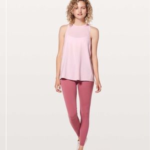 Lululemon All Tied Up Tank in Petal